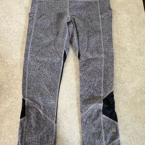 EUC Lululemon Pace Rival Crop Leggings